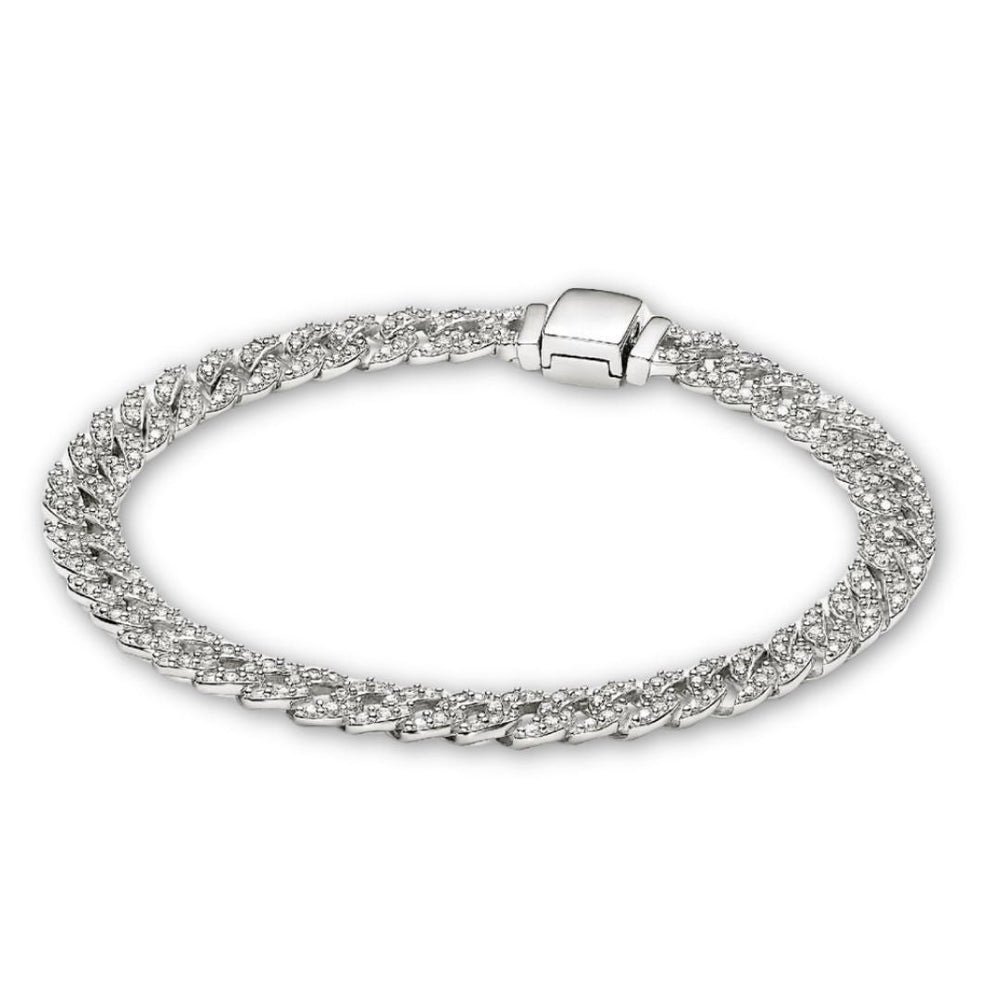 Moissanite Cubaanse armband