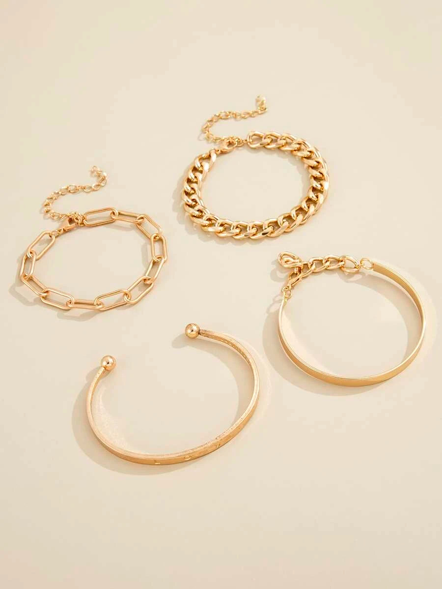 4-delige Deja-armbandenset
