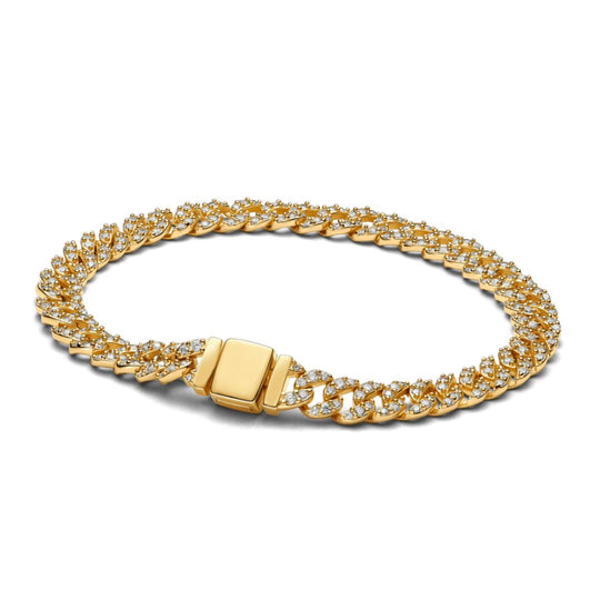 Moissanite Cubaanse armband