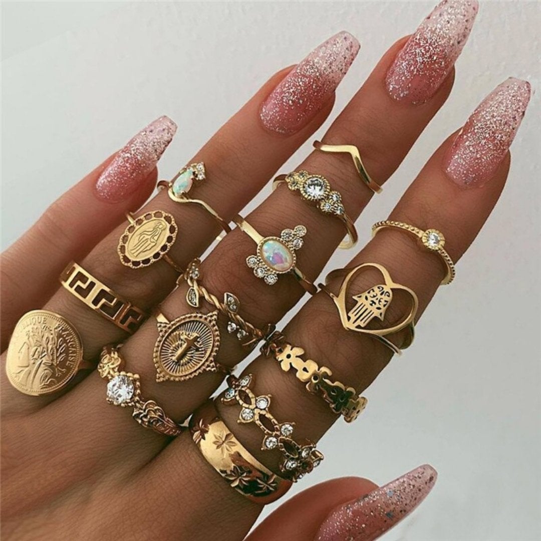Premiumset met 8 tot 12 ringen
