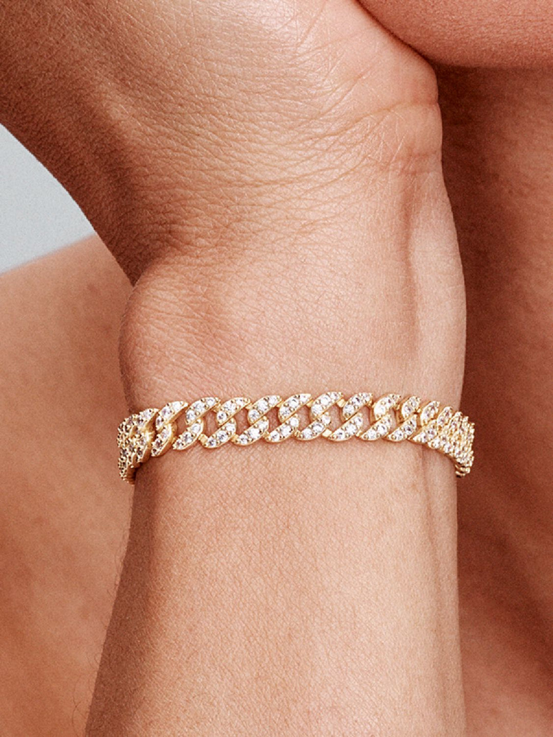 Moissanite Cubaanse armband