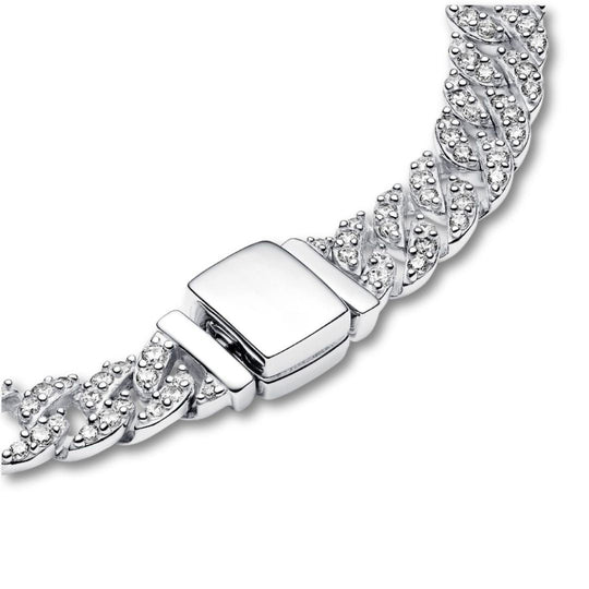 Moissanite Cubaanse armband
