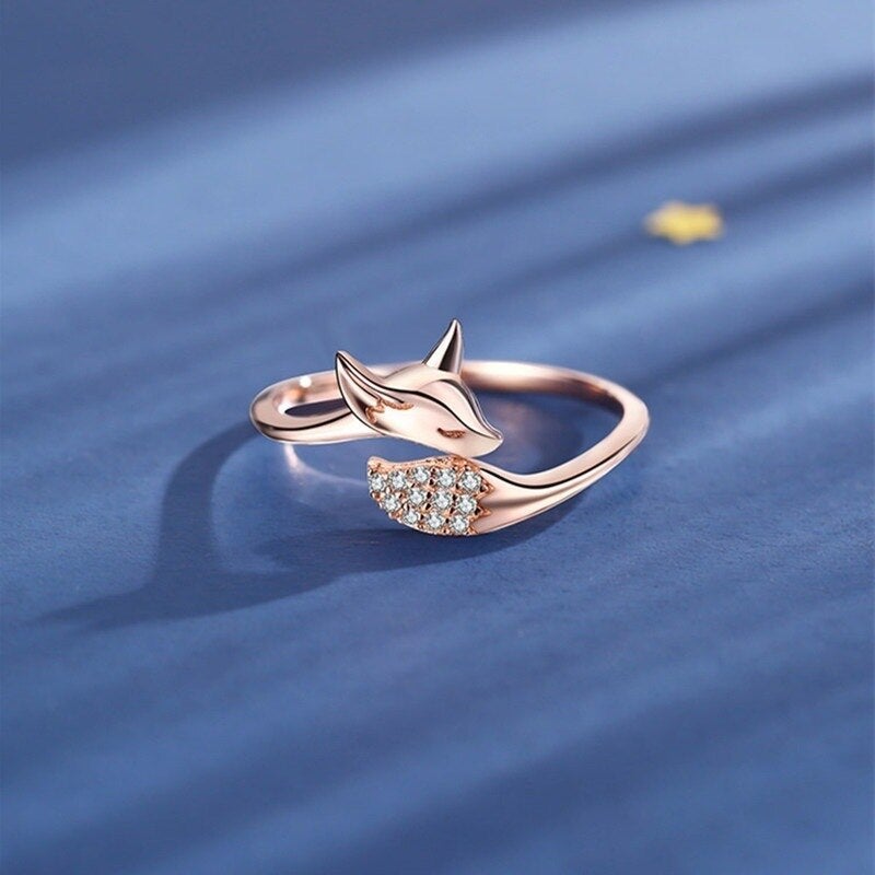 Rozégouden ring "Vos"