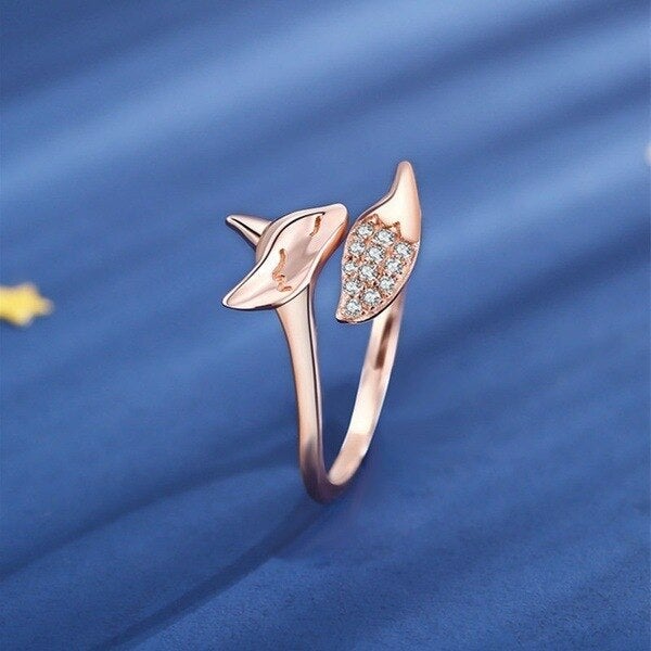 Rozégouden ring "Vos"