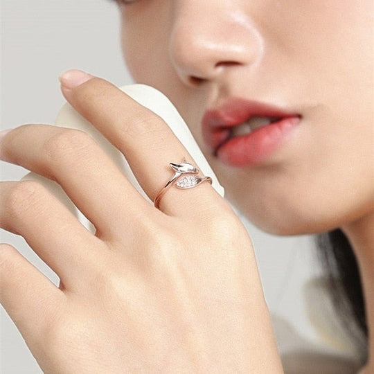 Rozégouden ring "Vos"