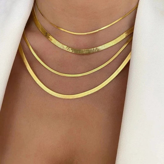 Stella visgraat ketting