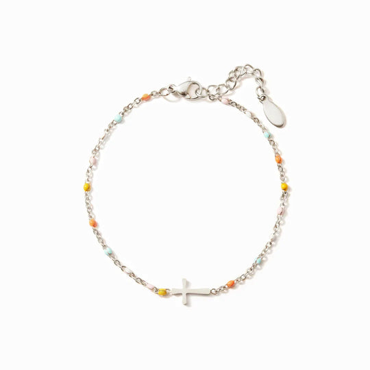 Bid Op Het Kruis Armband