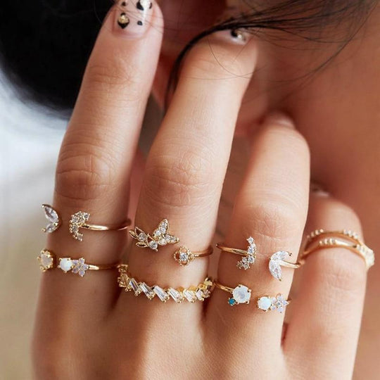 Premiumset met 8 tot 12 ringen