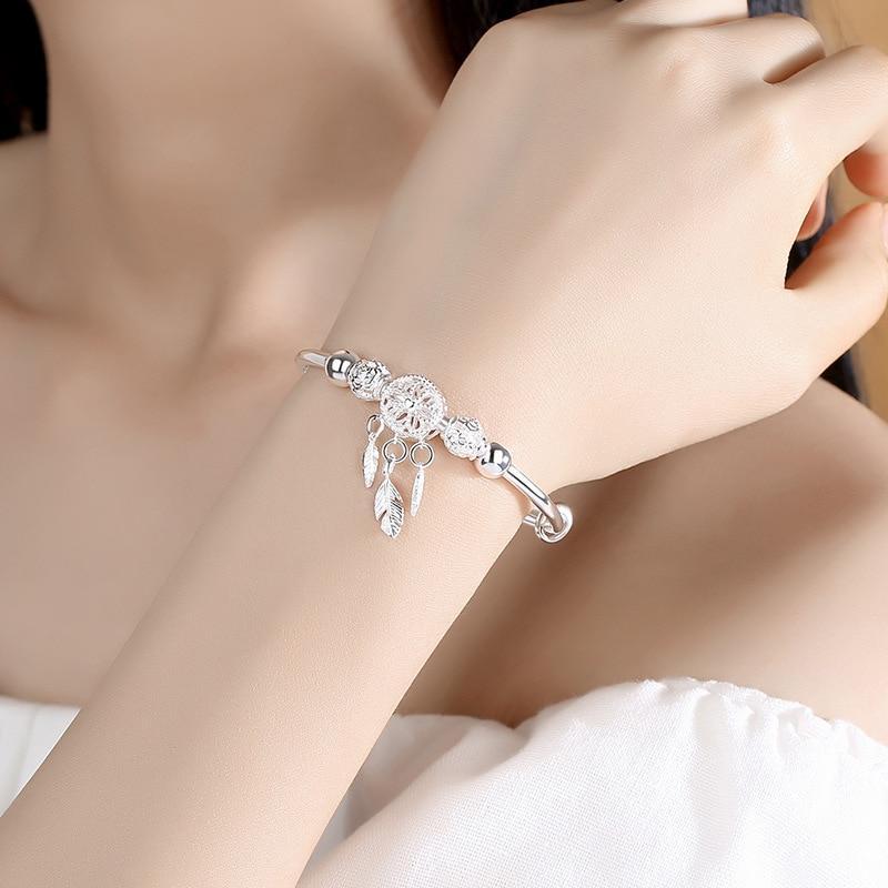Verstelbare Armband met Dromenvanger - 925 Sterlingzilver