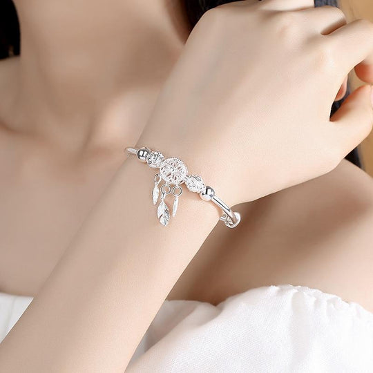 Verstelbare Armband met Droomvanger - 925 Zilver